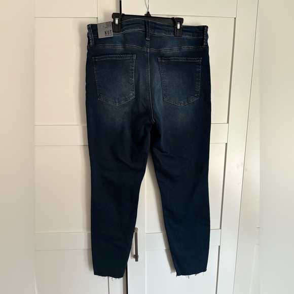 KUT From The Kloth High Rise Charlize Fab Ab Skinny Size 14 NWT - Picture 2 of 4